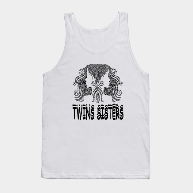 TWINS SISTERS Tank Top by sonirt55